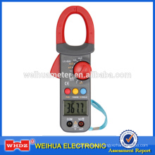 Digital Clamp Meter with Capacitance Backlight Buzzer Temperature Data Hold Frequency Duty Cycle Auto Range Duty Ratio WH826
